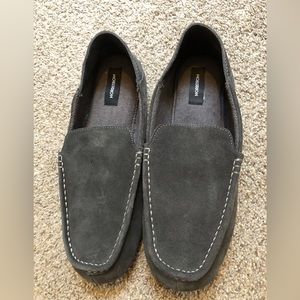 Leather slippers